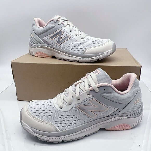 New Balance 847 V4 Walking Shoes Sneakers Grey Pink Womens US 10 AA - Picture 1 of 12